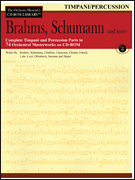 cover BRAHMS SCHUMANN AND MORE TIMPANI CD ROM cover